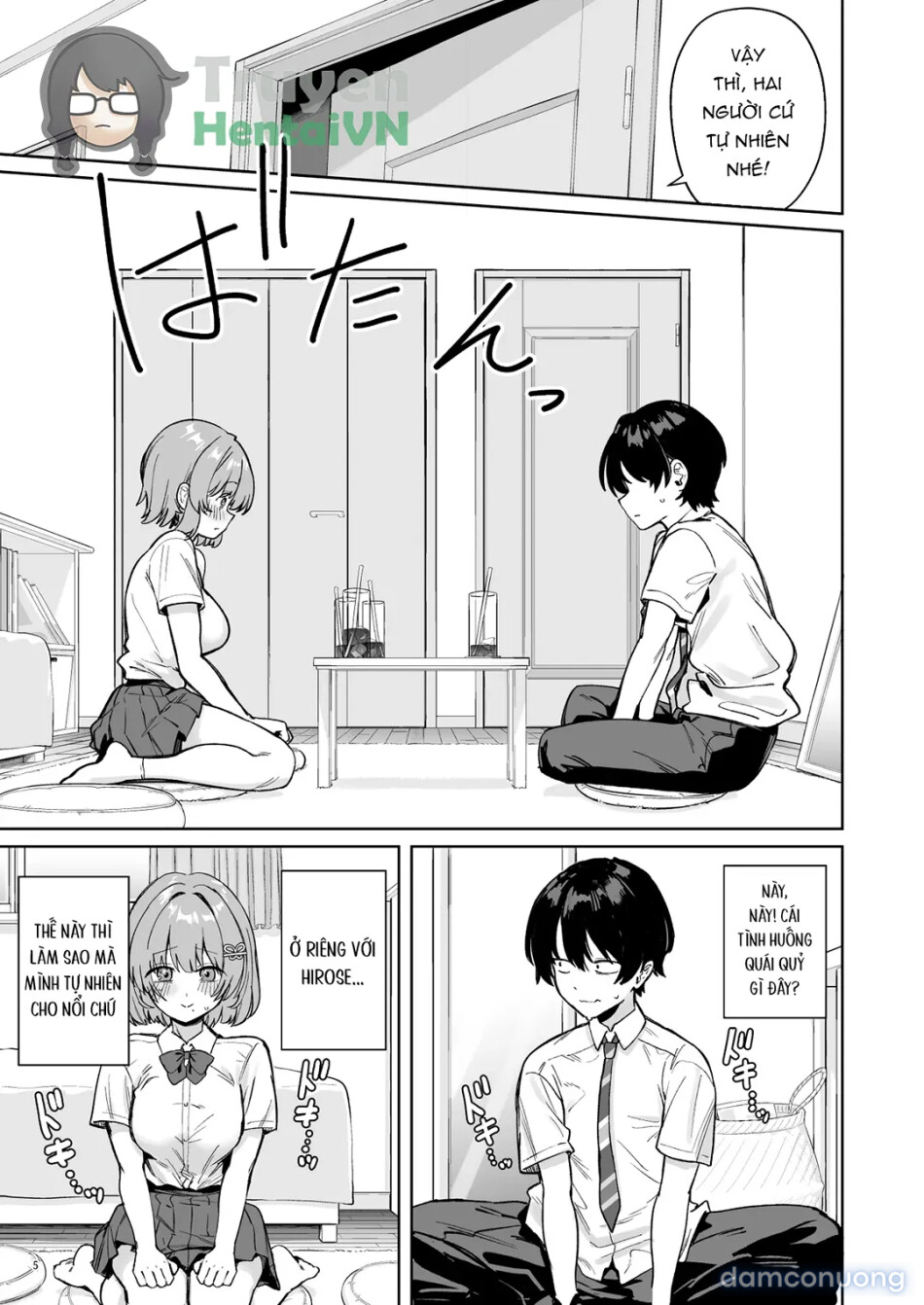 Hirose-san, the class’s secret crush, is making a bold move! 