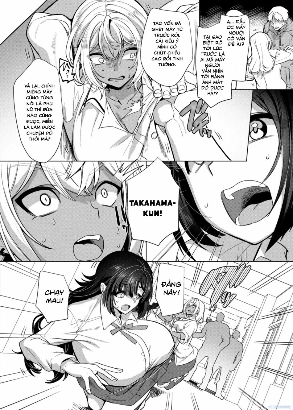 Takahama-Kun ♀(hóa nữ) Hoàn Toàn Nghe Lời Cô Bạn Gái Máu M 