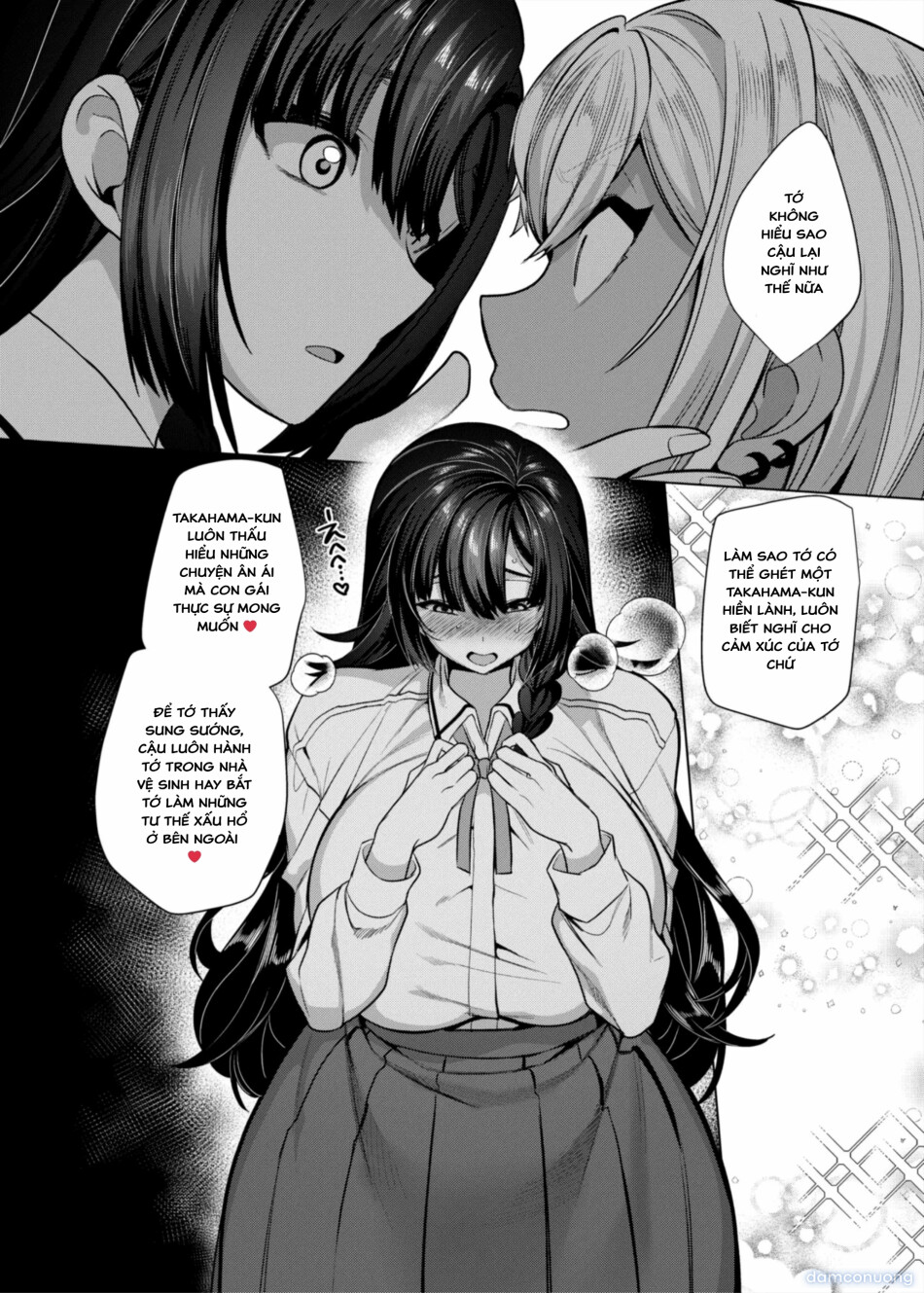 Takahama-Kun ♀(hóa nữ) Hoàn Toàn Nghe Lời Cô Bạn Gái Máu M 