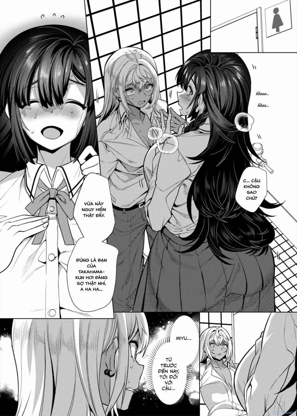 Takahama-Kun ♀(hóa nữ) Hoàn Toàn Nghe Lời Cô Bạn Gái Máu M 