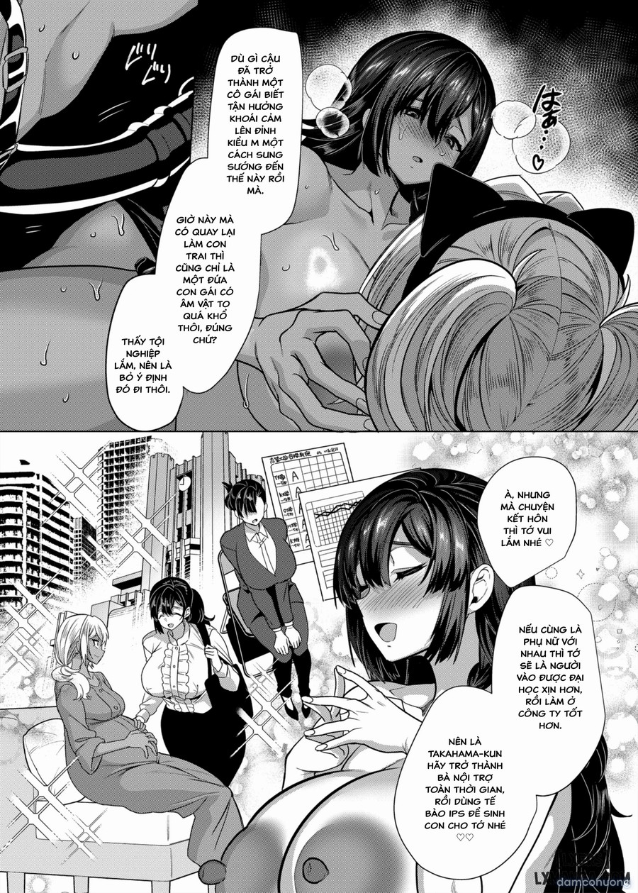 Takahama-Kun ♀(hóa nữ) Hoàn Toàn Nghe Lời Cô Bạn Gái Máu M 