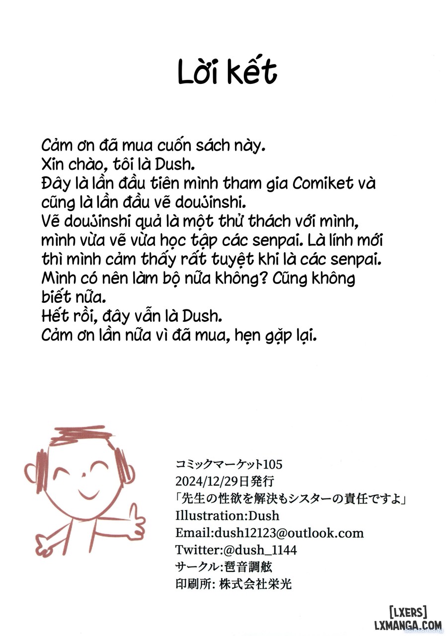 Giải quyết ham muốn của thầy giáo là trách nhiệm của nữ tu. 