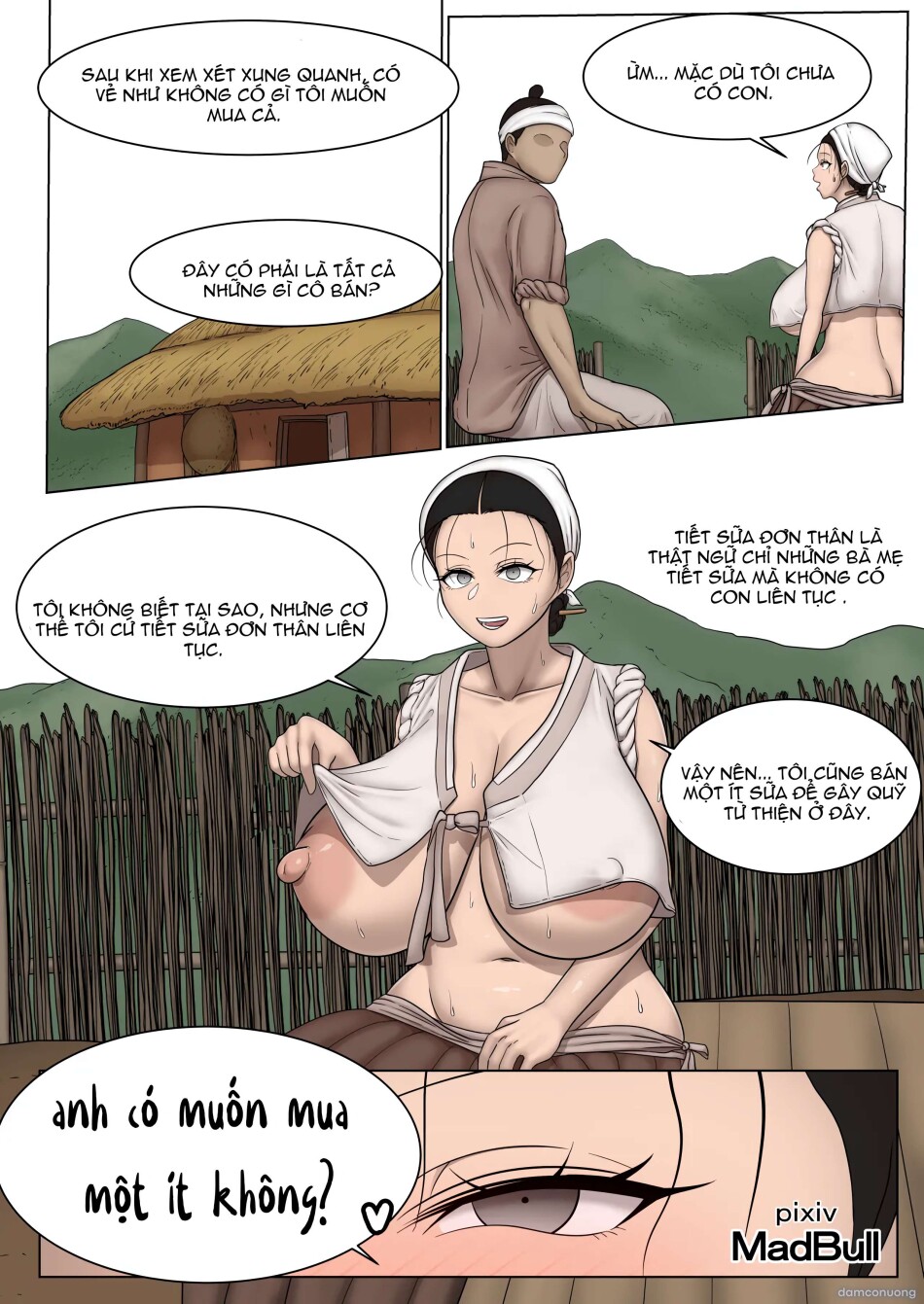 Cô Gái Bán Sữa 