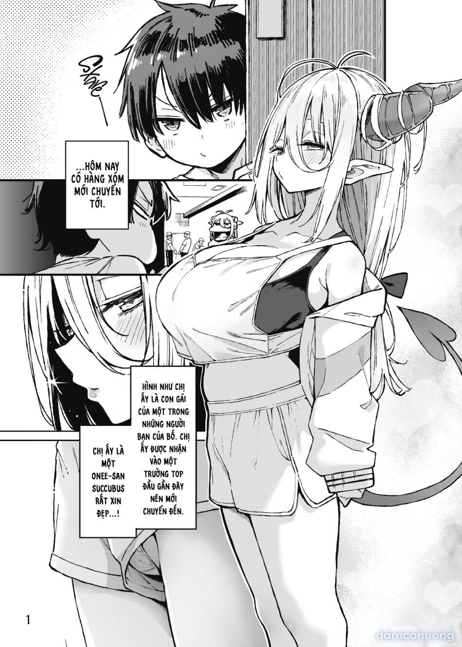 Ngày tháng ngọt ngào bên chị gái Succubus hàng xóm quyến rũ 