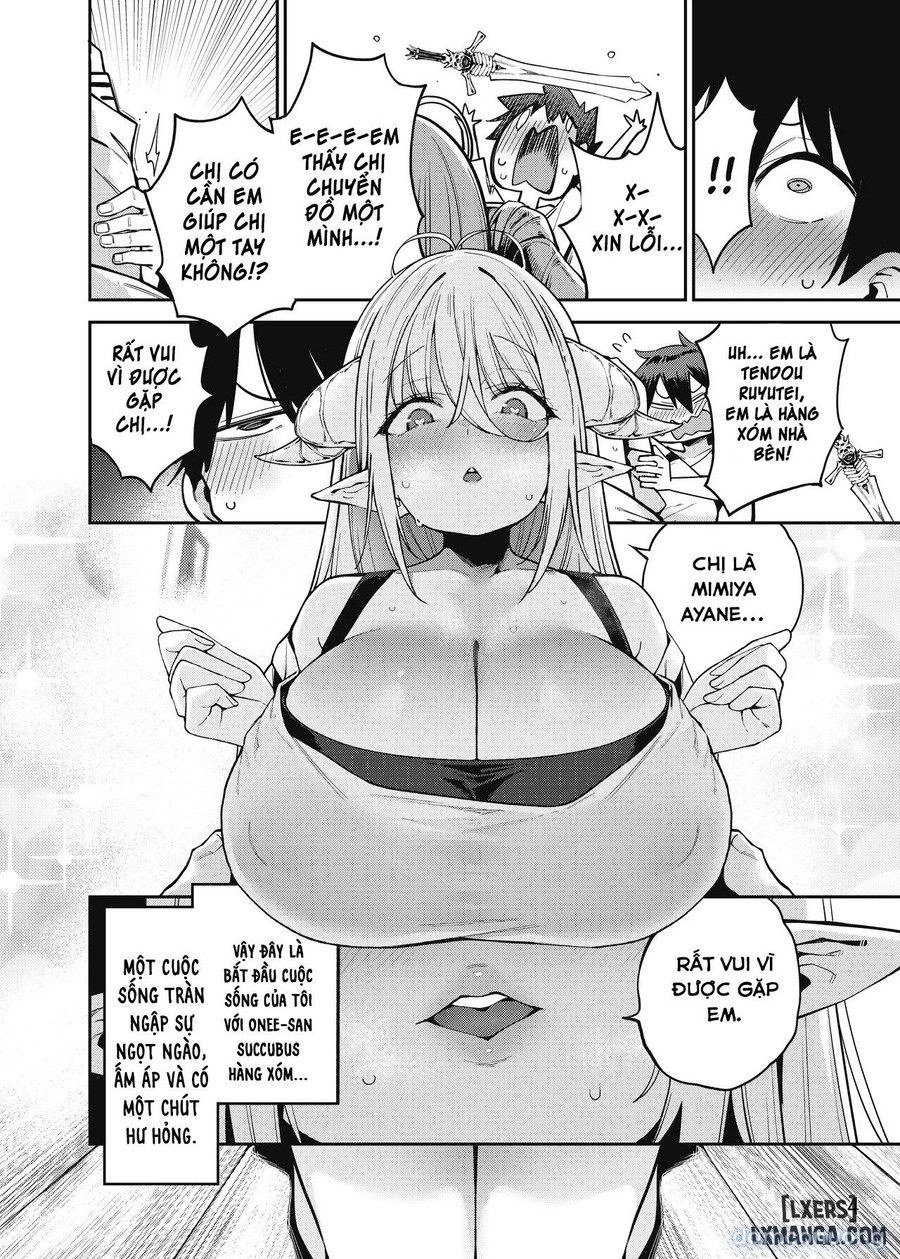 Ngày tháng ngọt ngào bên chị gái Succubus hàng xóm quyến rũ 