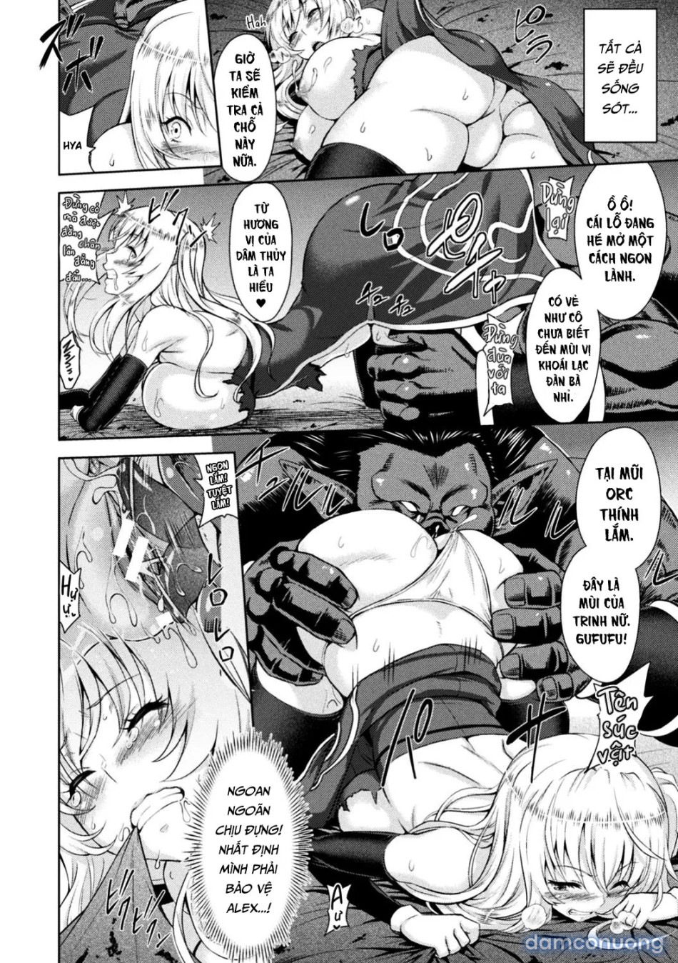 Erona ~The Fall Of A Beautiful Knight Cursed With The Lewd Mark Of An Orc~ 