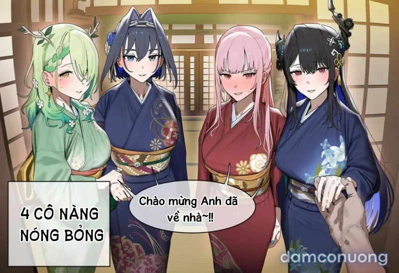 Nhà có 4 con vợ chồng HẠNH PHÚC 