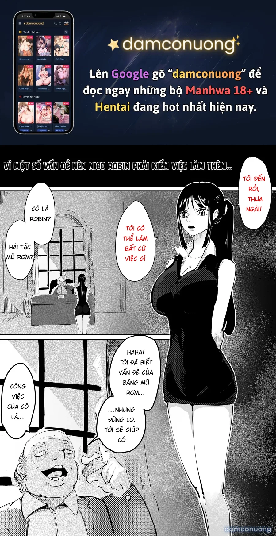 Robin làm thêm 