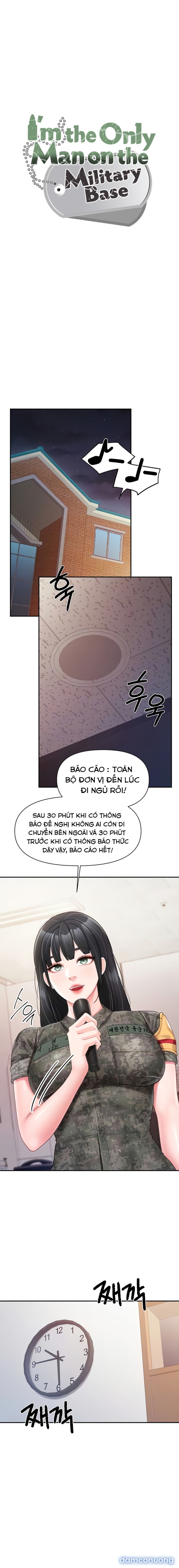 Tôi là nam quân nhân duy nhất trong đơn vị 