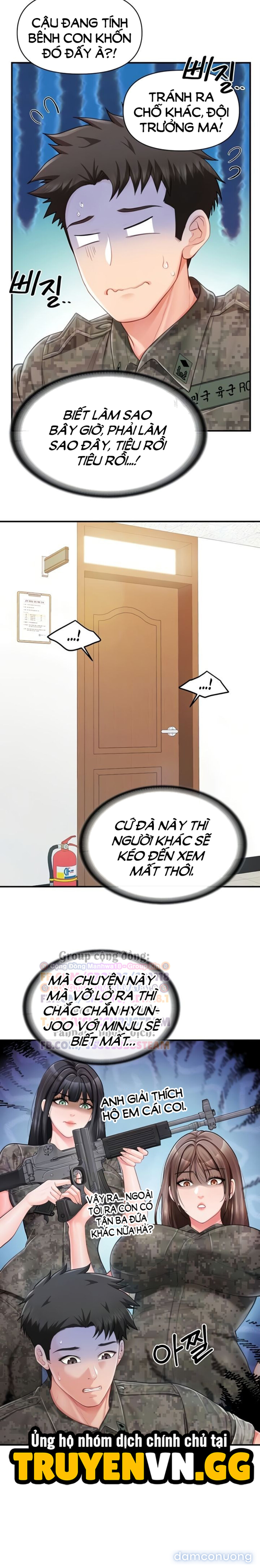 Tôi là nam quân nhân duy nhất trong đơn vị 