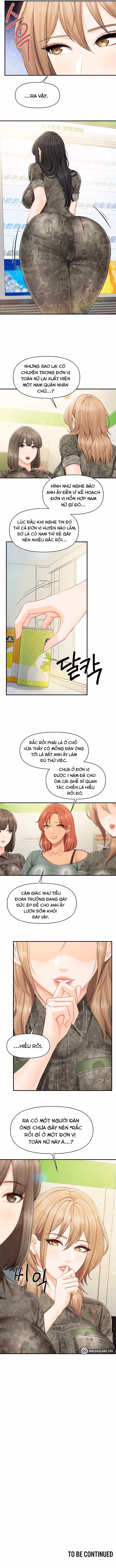 Tôi là nam quân nhân duy nhất trong đơn vị 