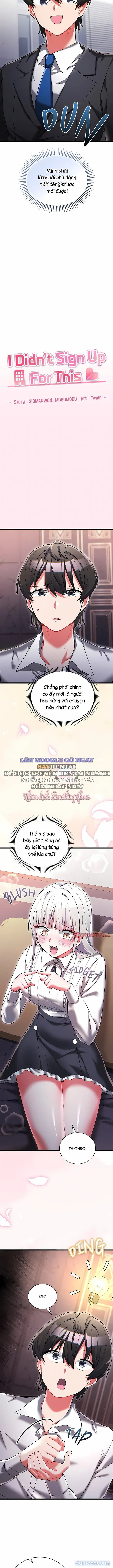 Tôi vốn không chọn điều này. 