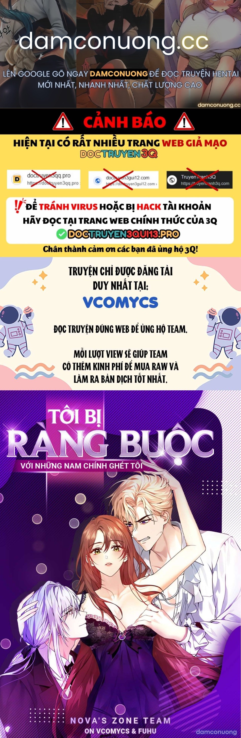 [18+] Tôi Bị Ràng Buộc Với Những Nam Chính Ghét Tôi 