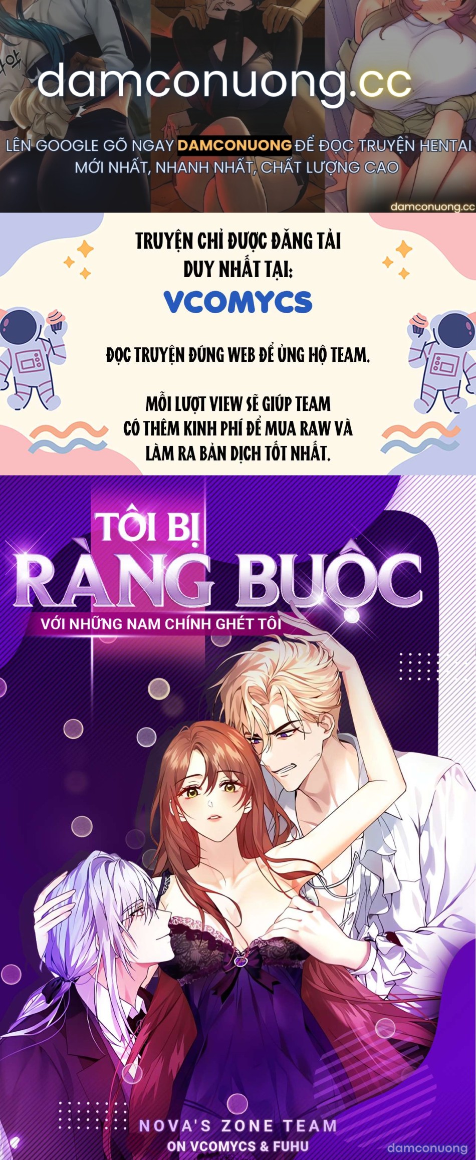 [18+] Tôi Bị Ràng Buộc Với Những Nam Chính Ghét Tôi 