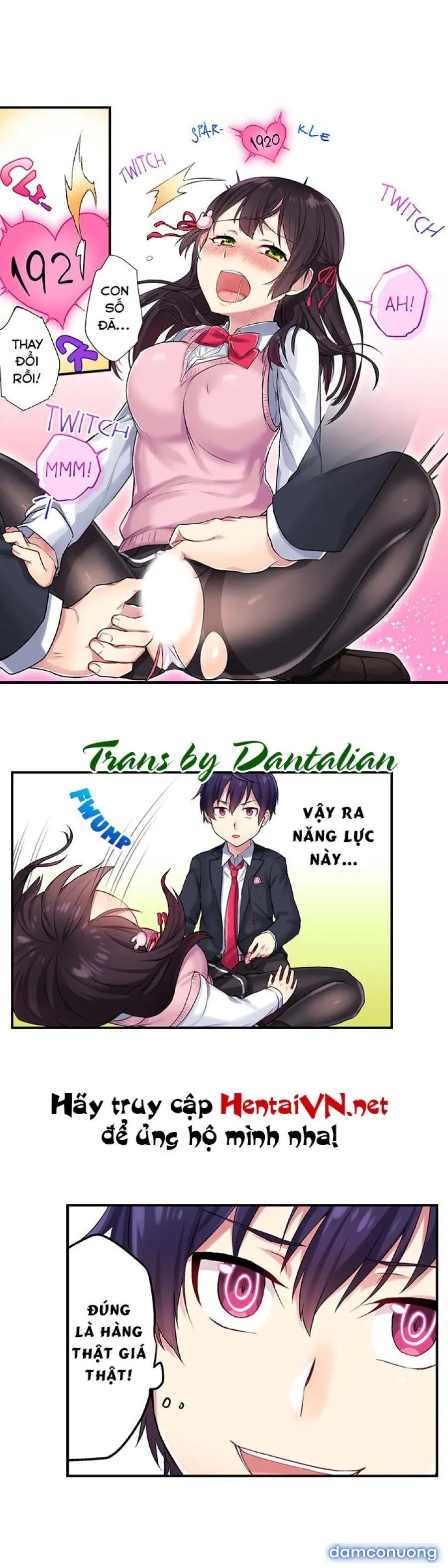 Tôi có thể nhìn thấy số lần họ đạt cực khoái. 
