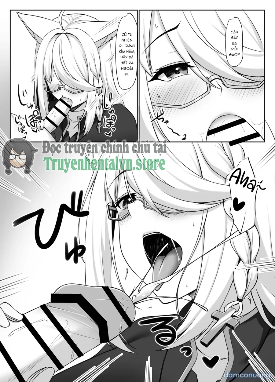 Shinpu FBK-chan to Ecchi Suru Manga | Secret Affairs with a Priest (Shirakami Fubuki) 