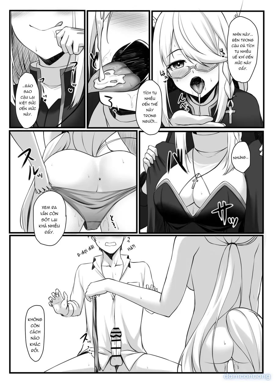 Shinpu FBK-chan to Ecchi Suru Manga | Secret Affairs with a Priest (Shirakami Fubuki) 