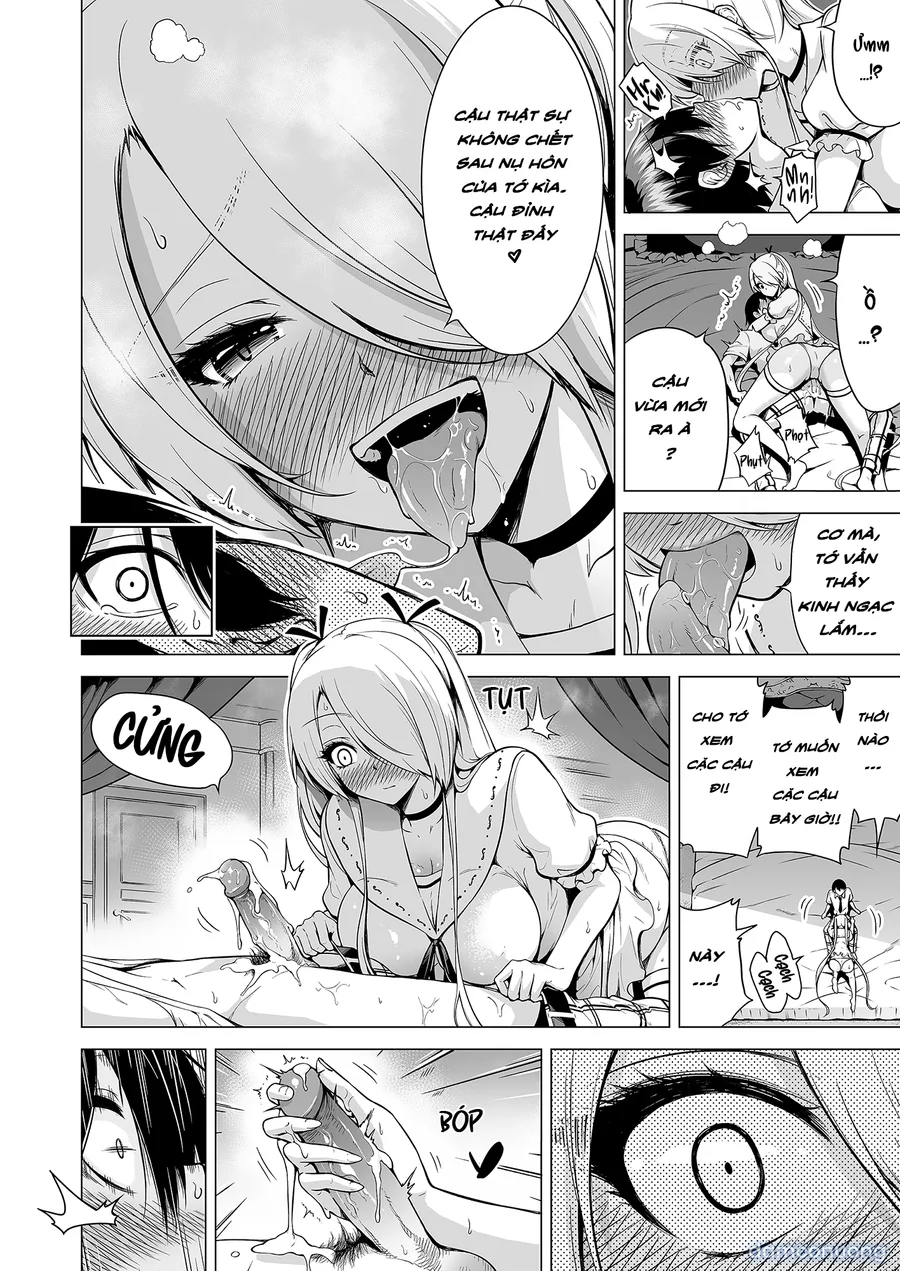 Hands On Draining with Three Succubus Sisters 