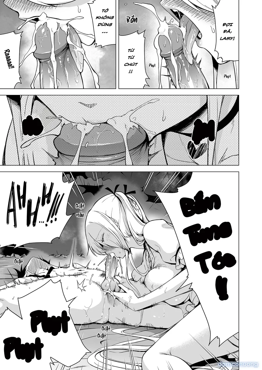 Hands On Draining with Three Succubus Sisters 