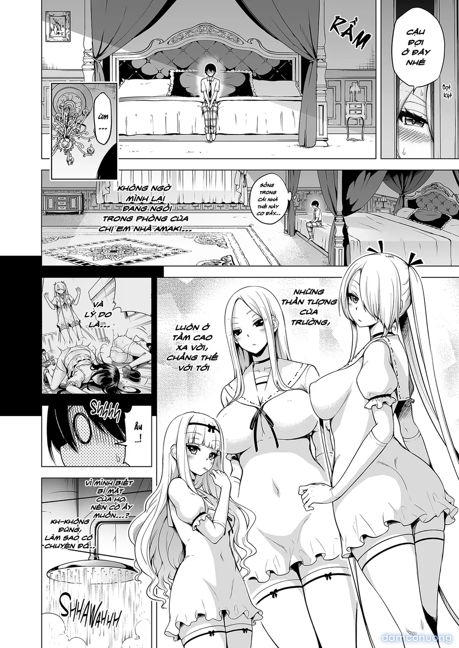 Hands On Draining with Three Succubus Sisters 