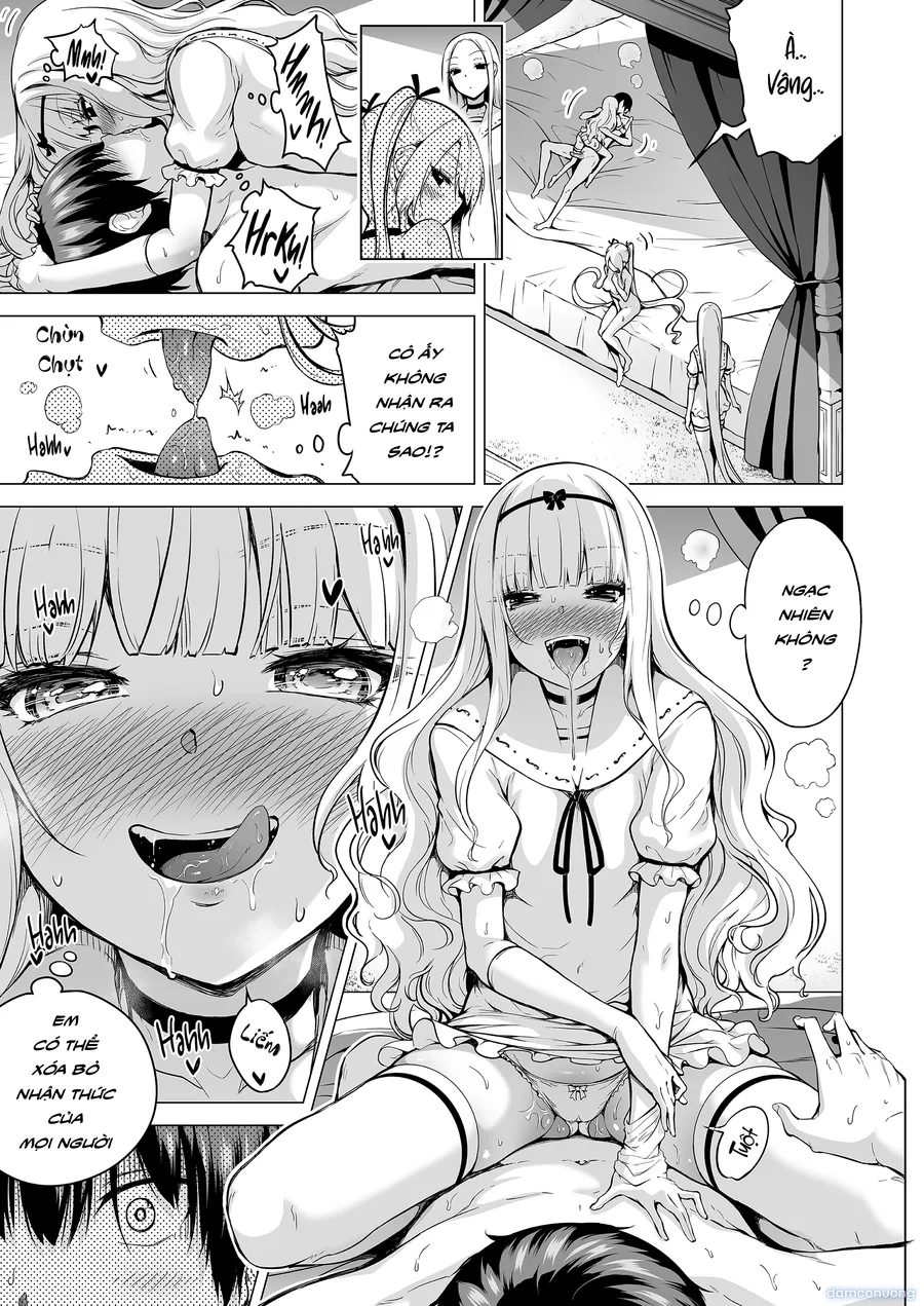Hands On Draining with Three Succubus Sisters 