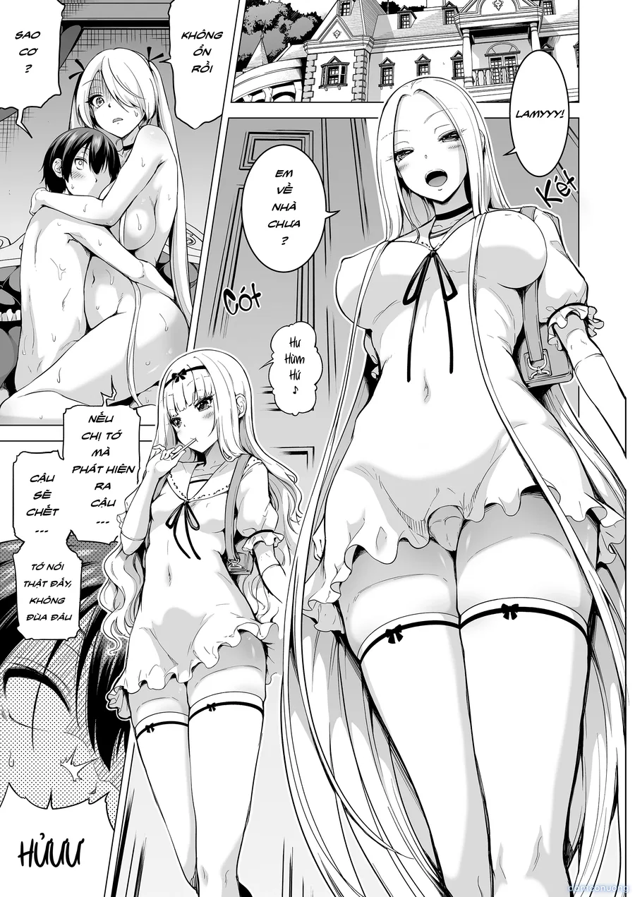 Hands On Draining with Three Succubus Sisters 