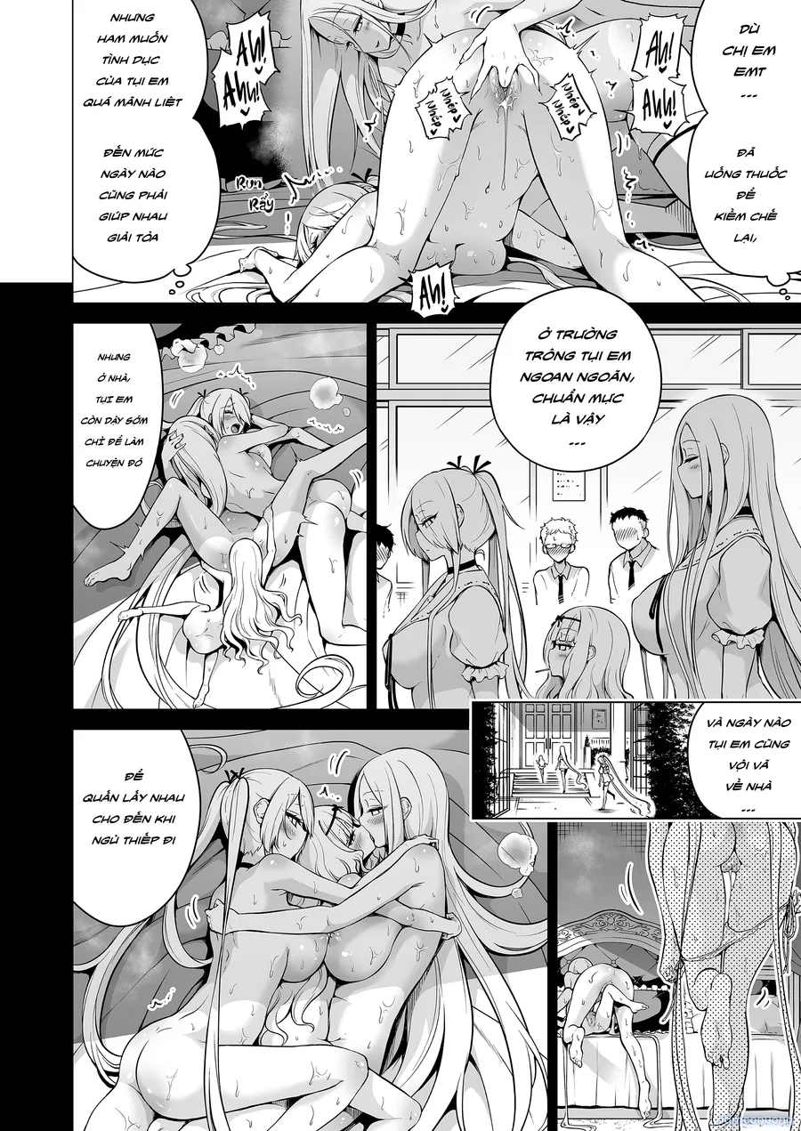 Hands On Draining with Three Succubus Sisters 