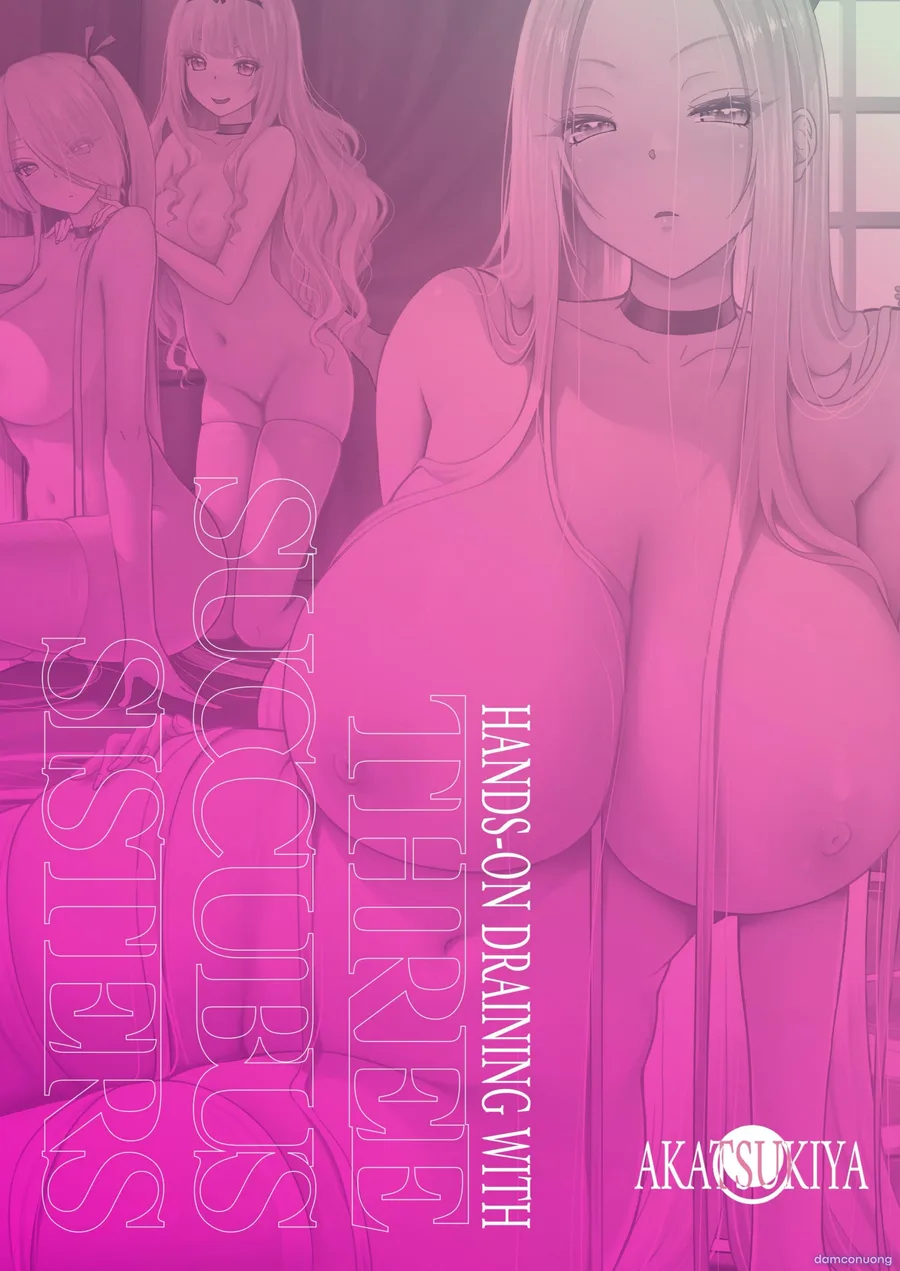 Hands On Draining with Three Succubus Sisters 