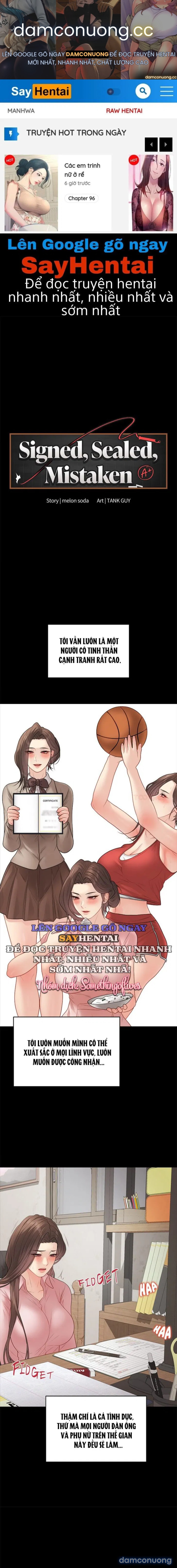Đã Ký, Đã Nhầm Lẫn, Đã Đóng Dấu 