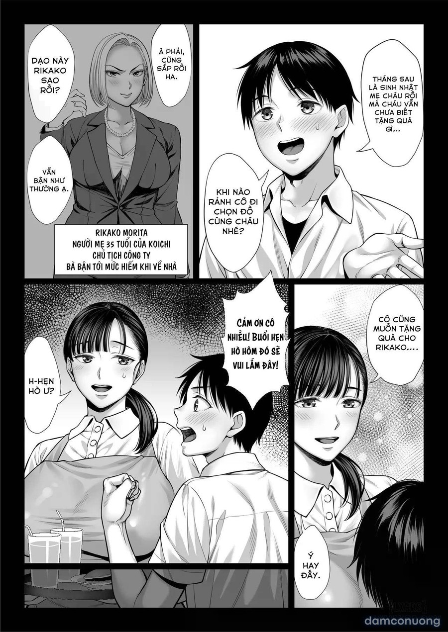 Zutto Akogare datta Doukyuusei no Mama to Yareta Hanashi 
