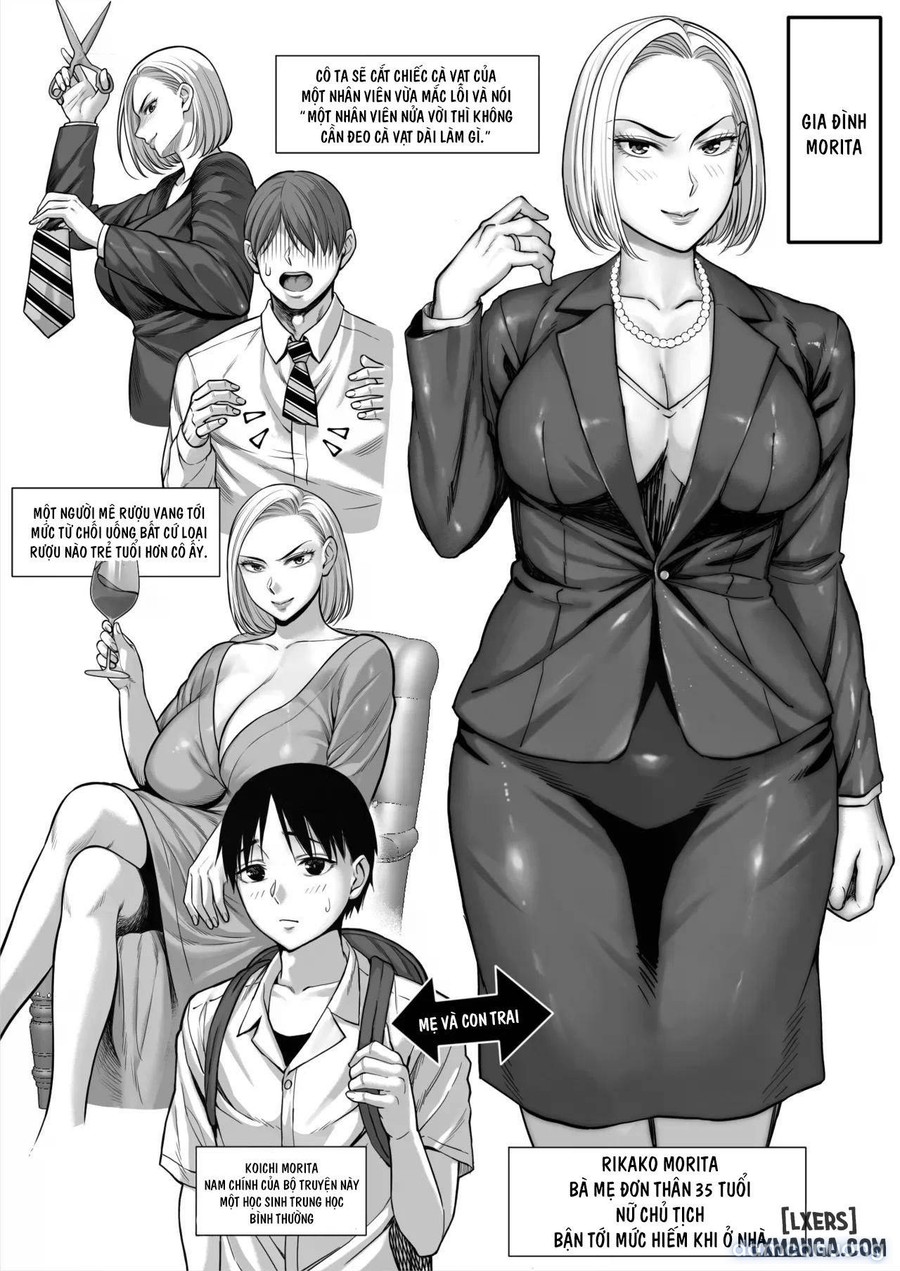 Zutto Akogare datta Doukyuusei no Mama to Yareta Hanashi 