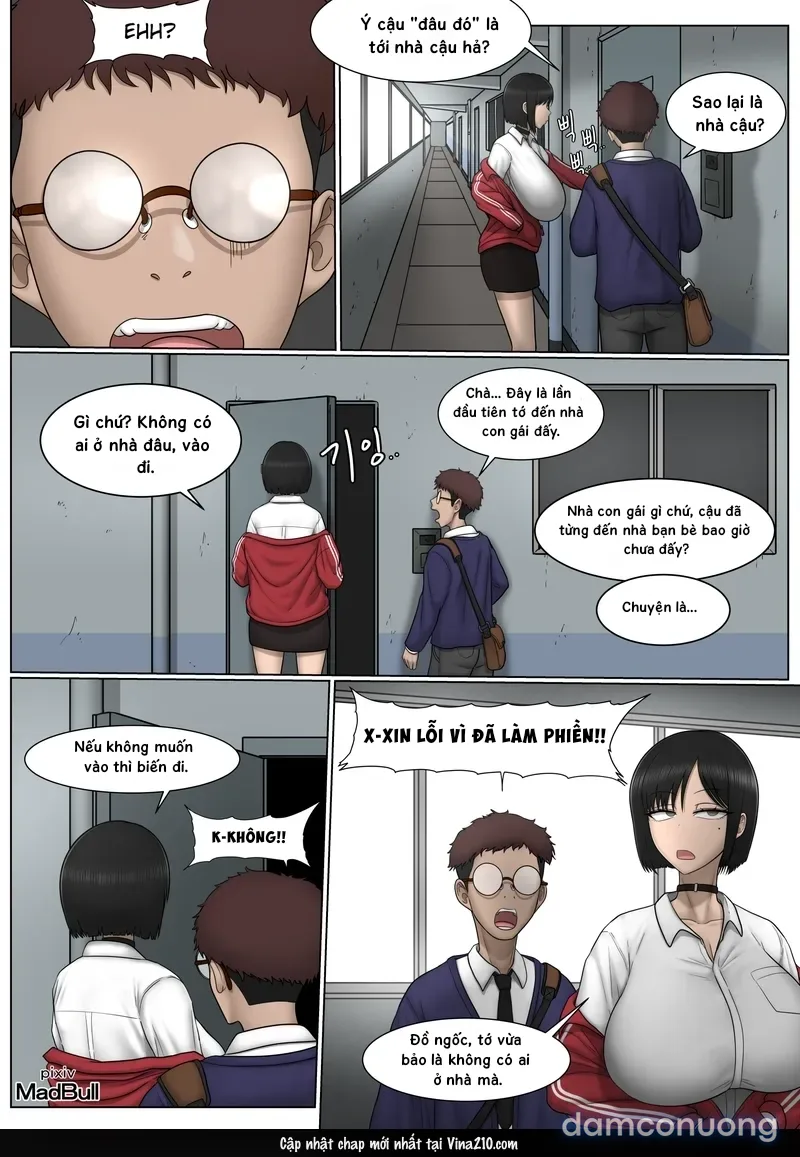 Cô nàng bán sữa 
