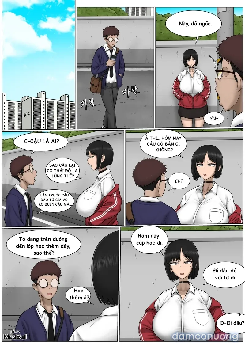 Cô nàng bán sữa 
