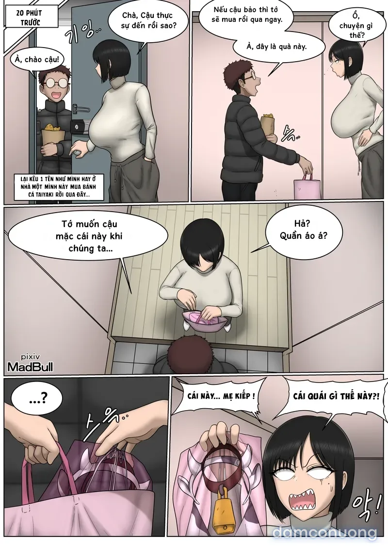 Cô nàng bán sữa 