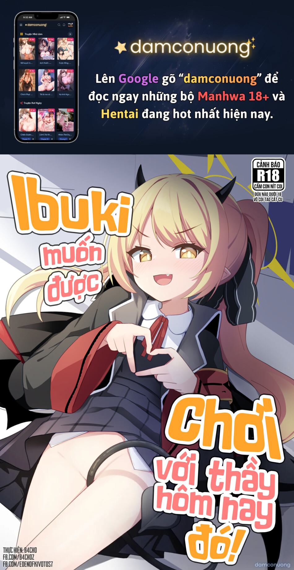 Ibuki muốn được chơi với thầy hôm nay đó! 