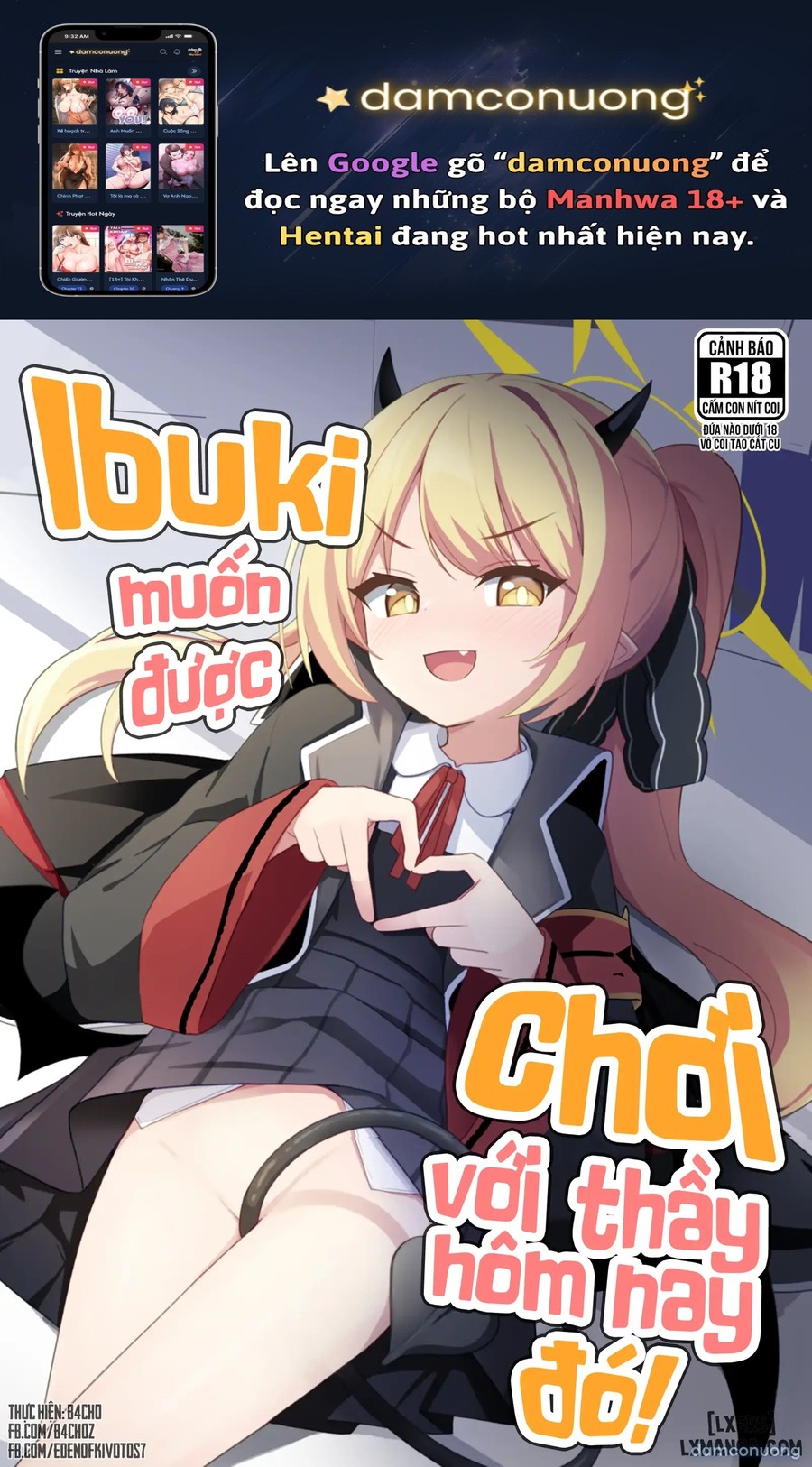 Ibuki muốn được chơi với thầy hôm nay đó! 
