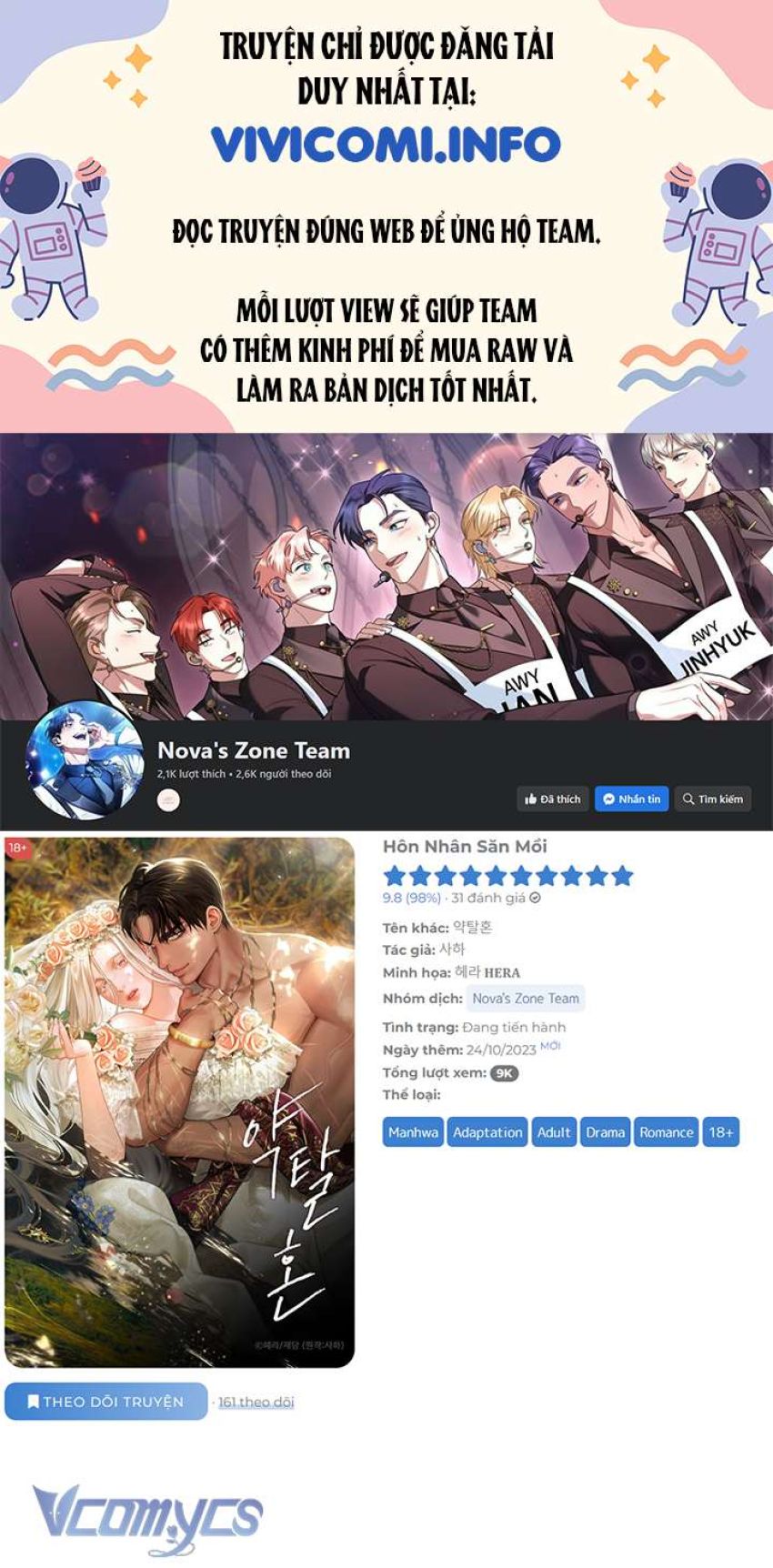 [18+] Hôn Nhân Săn Mồi 
