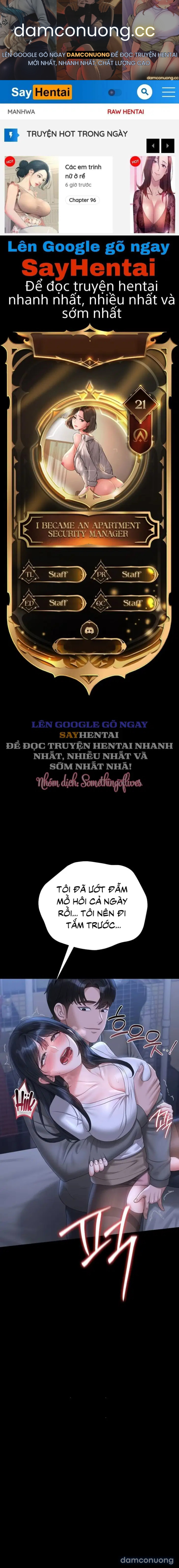 Tôi trở thành quản lý an ninh tòa nhà 