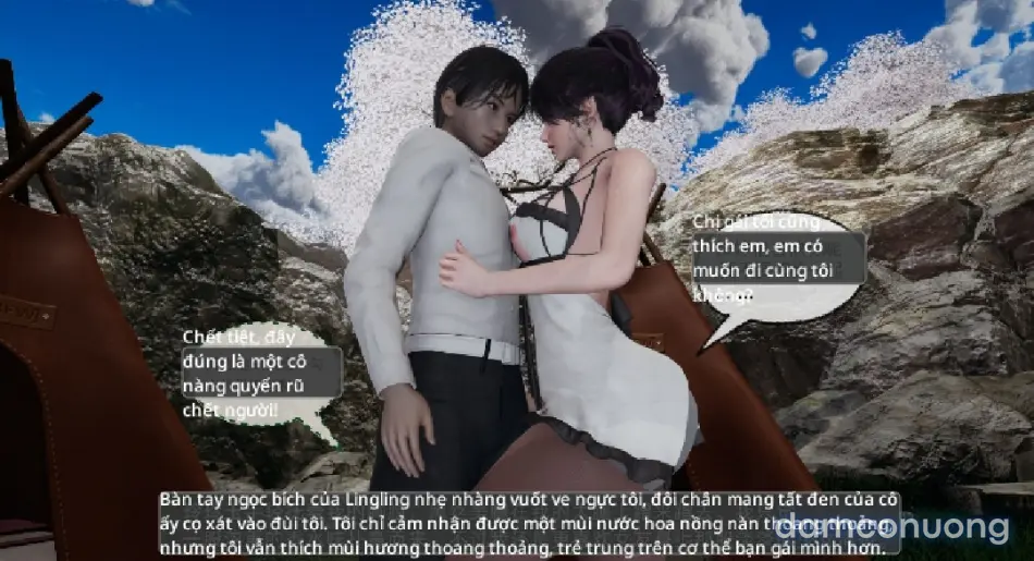 Cô bạn gái Tiểu Vy bị ngốc của tôi. 