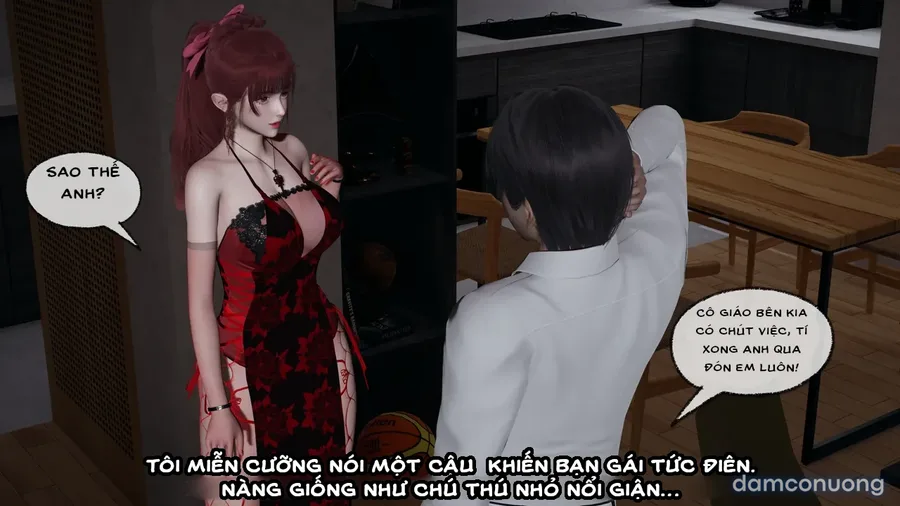 Cô bạn gái Tiểu Vy bị ngốc của tôi. 