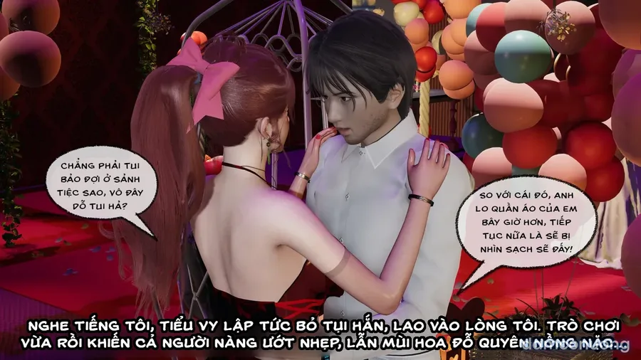 Cô bạn gái Tiểu Vy bị ngốc của tôi. 