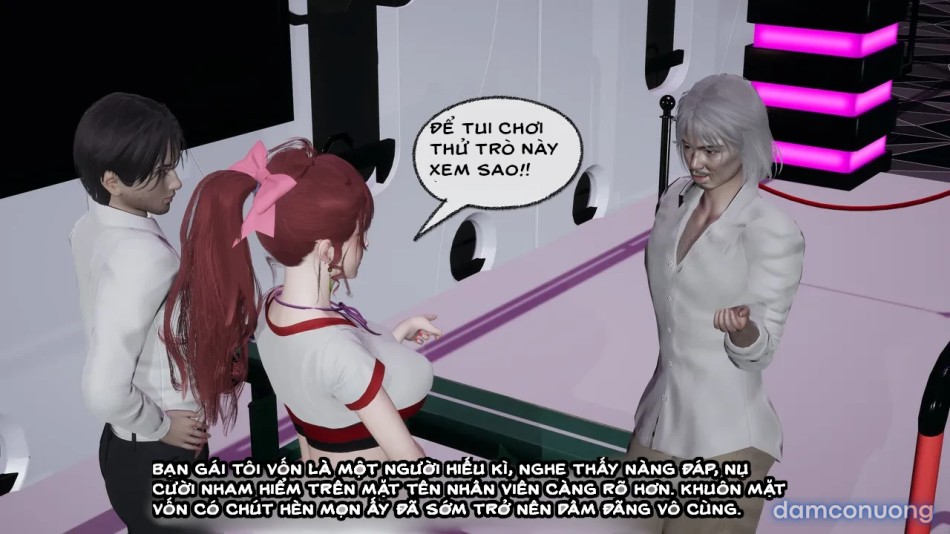 Cô bạn gái Tiểu Vy bị ngốc của tôi. 