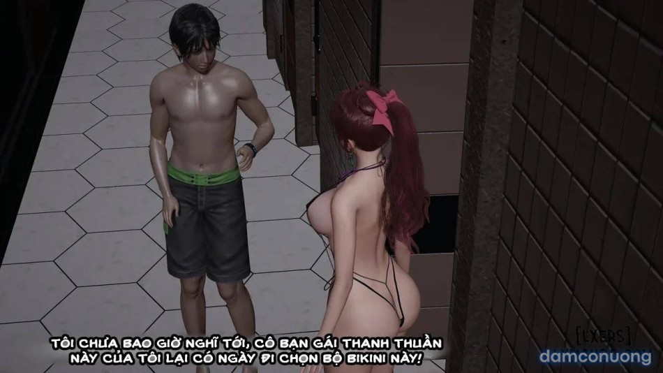 Cô bạn gái Tiểu Vy bị ngốc của tôi. 