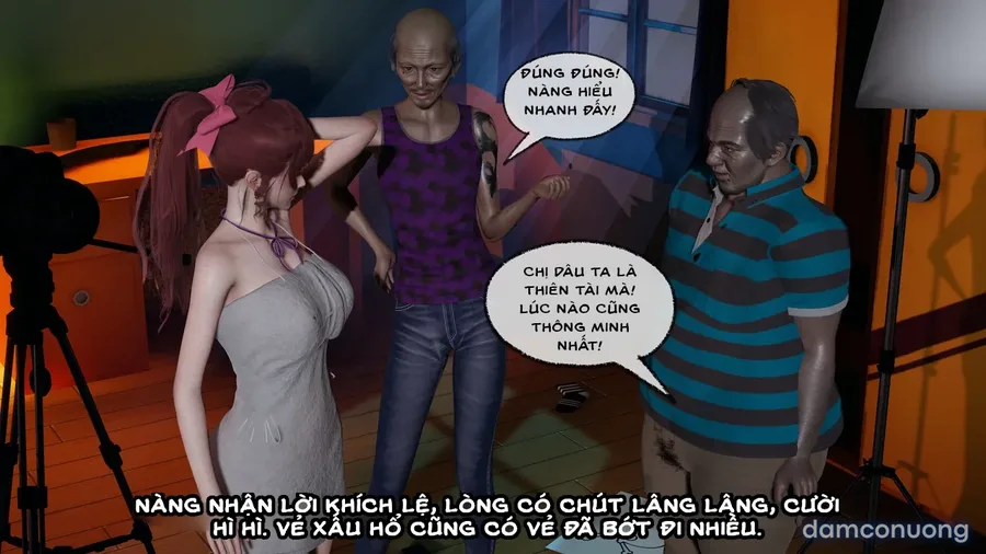 Cô bạn gái Tiểu Vy bị ngốc của tôi. 