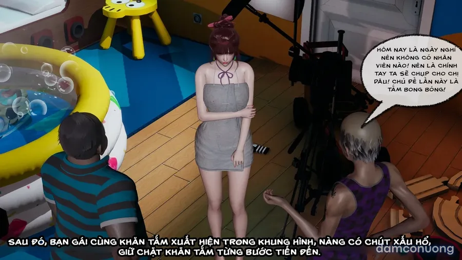 Cô bạn gái Tiểu Vy bị ngốc của tôi. 