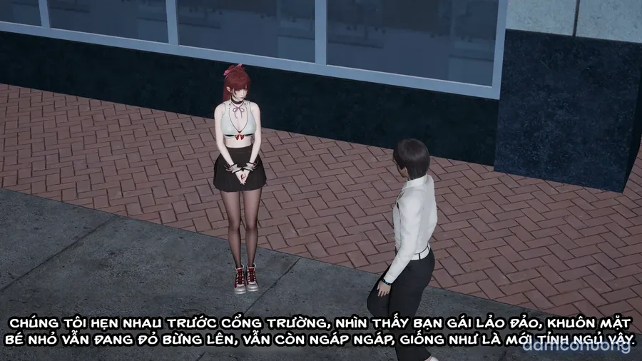 Cô bạn gái Tiểu Vy bị ngốc của tôi. 