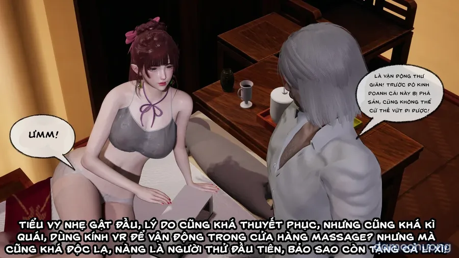 Cô bạn gái Tiểu Vy bị ngốc của tôi. 