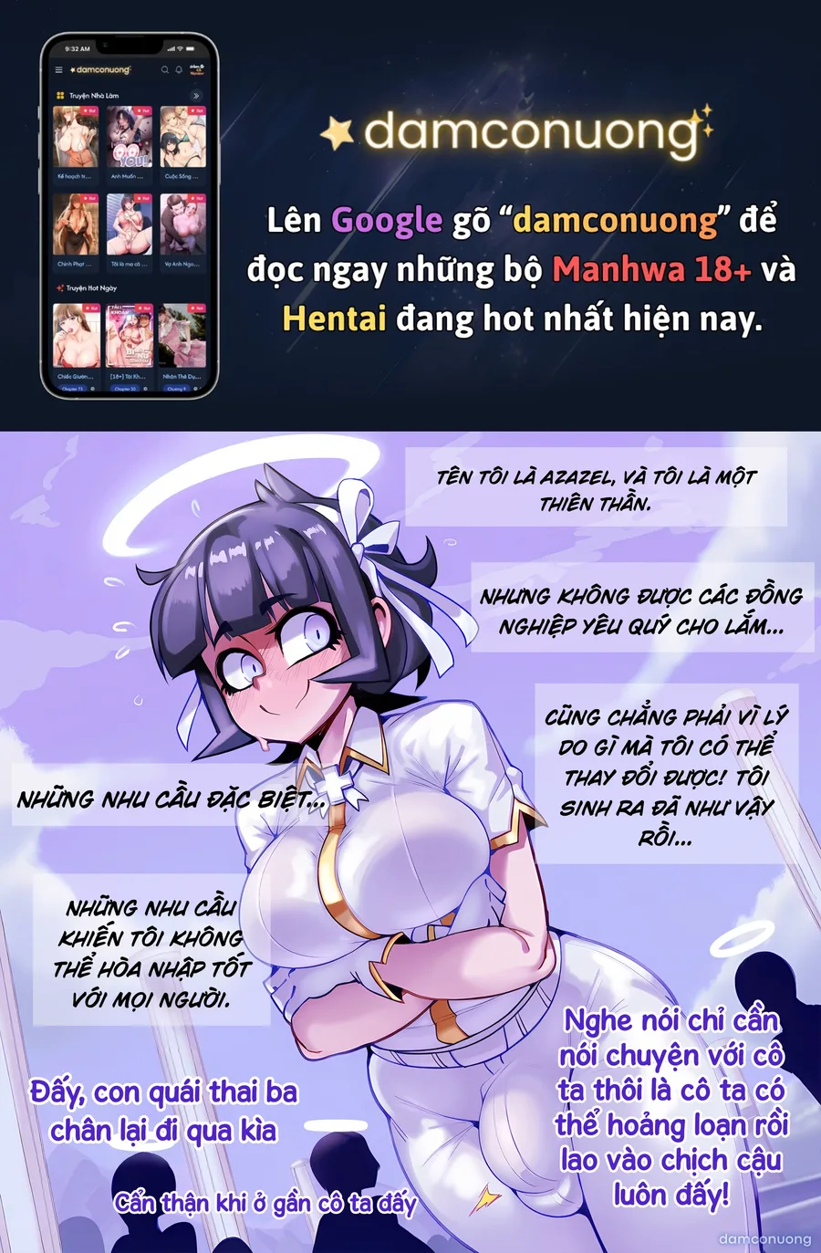 LẦN ĐÓ TÔI XUỐNG ĐỊA NGỤC ĐỂ ĐÁNH GIÁ KHẢ NĂNG TÌNH DỤC CỦA ÁC QUỶ 