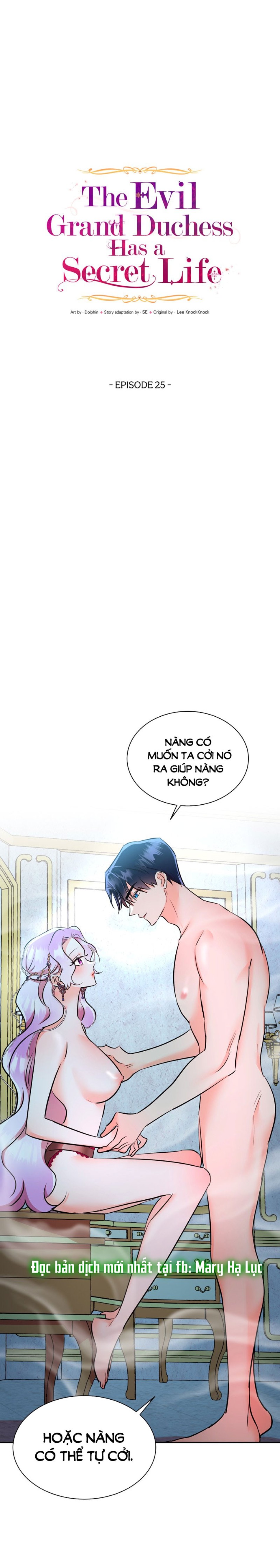 [18+] Cuộc Đời Bí Ẩn Của Đại Công Tước Phu Nhân Phản Diện 