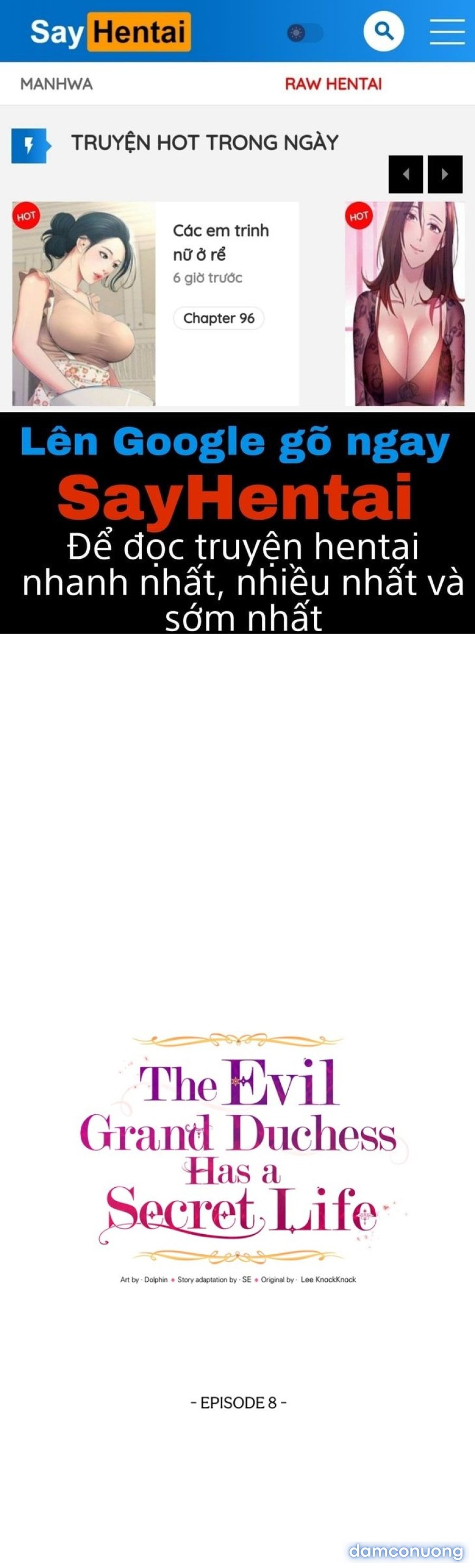 [18+] Cuộc Đời Bí Ẩn Của Đại Công Tước Phu Nhân Phản Diện 